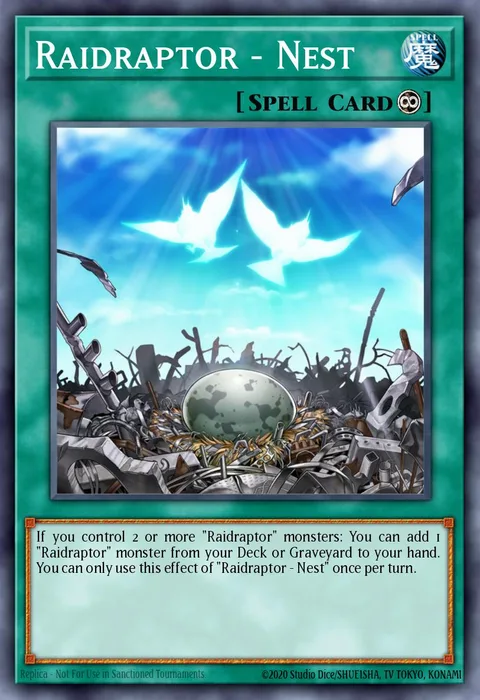 Raidraptor - Nest trading card