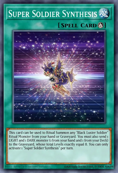 Super Soldier Synthesis trading card