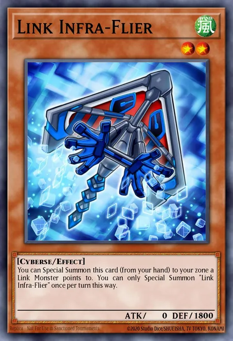Link Infra-Flier trading card