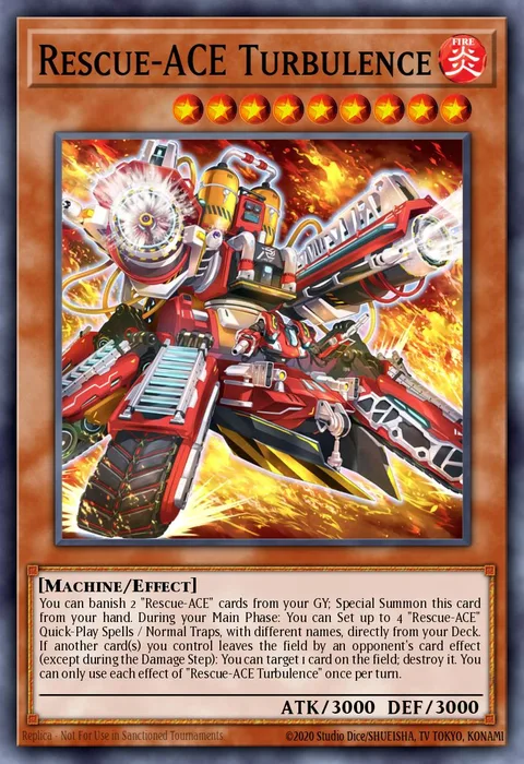 Rescue-ACE Turbulence trading card