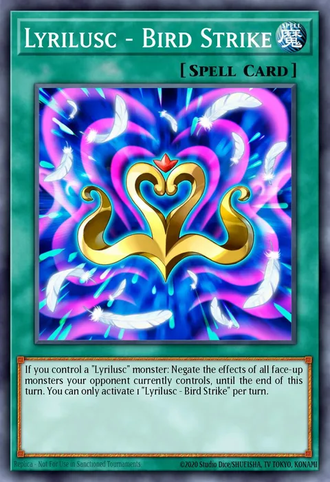 Lyrilusc - Bird Strike trading card