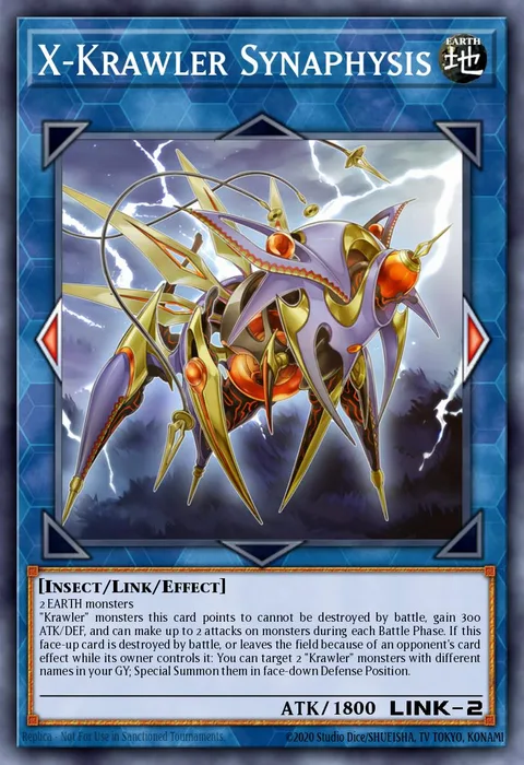 X-Krawler Synaphysis trading card