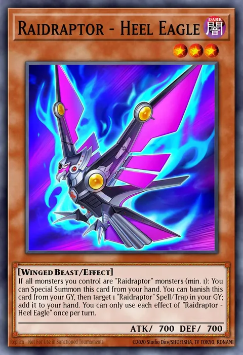 Raidraptor - Heel Eagle trading card