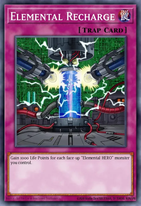 Elemental Recharge trading card