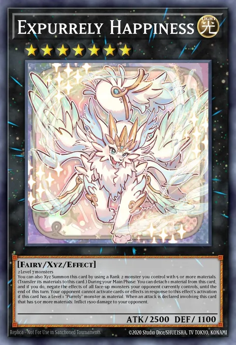 Expurrely Happiness trading card