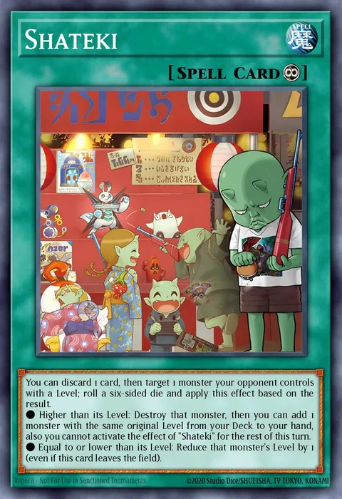 Shateki trading card