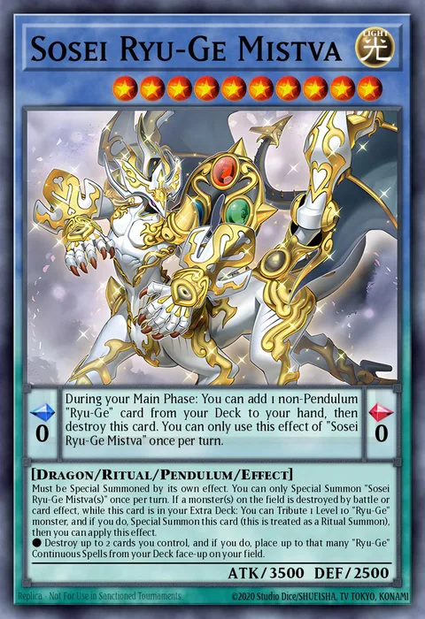 Sosei Ryu-Ge Mistva trading card