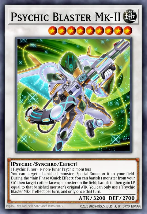 Psychic Blaster Mk-II trading card