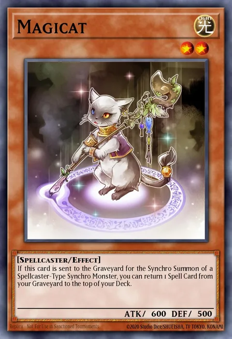 Magicat trading card