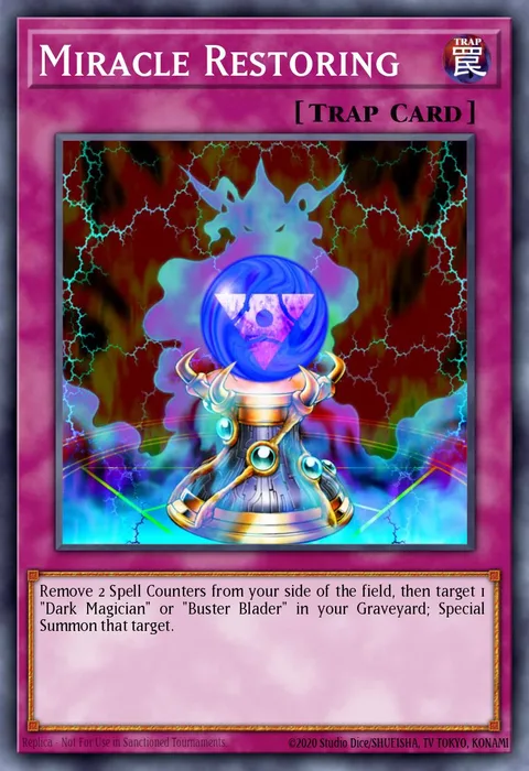Miracle Restoring trading card