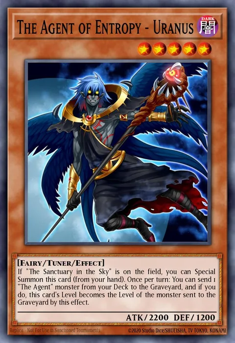 The Agent of Entropy - Uranus trading card