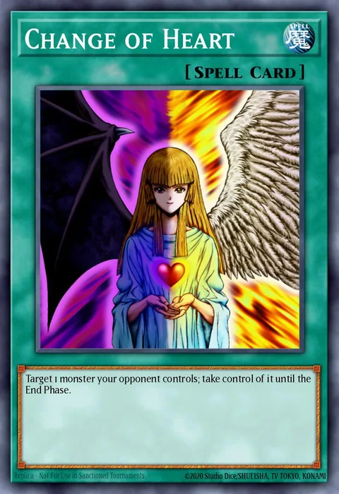 Change of Heart trading card