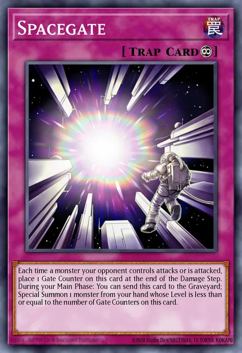 Spacegate trading card