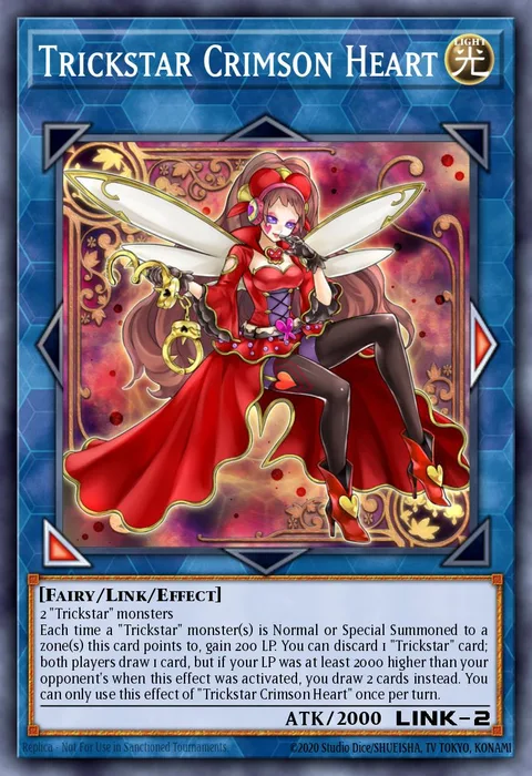 Trickstar Crimson Heart trading card