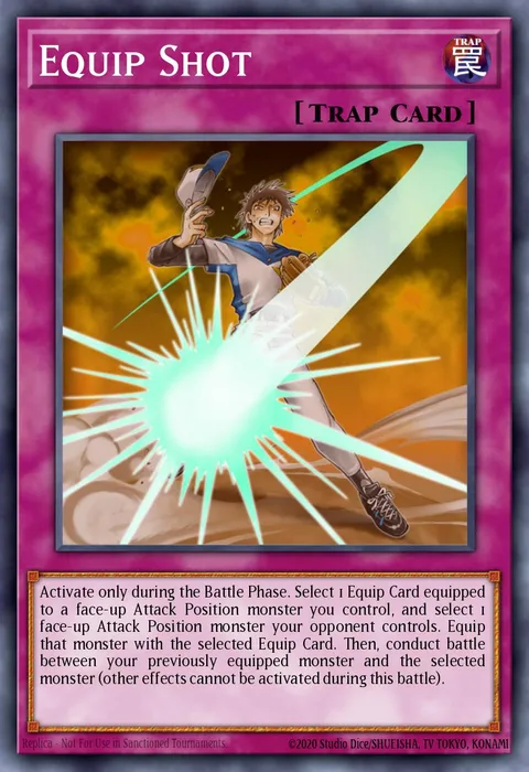 Equip Shot trading card