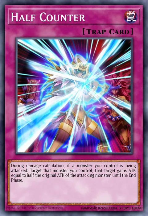 Half Counter trading card