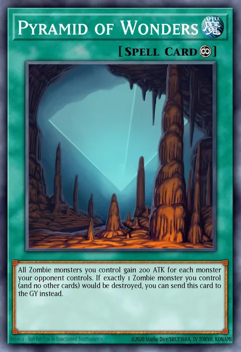 Pyramid of Wonders trading card