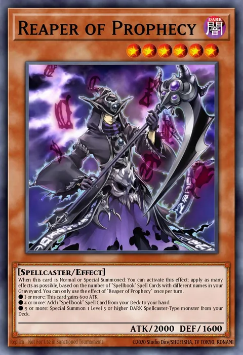 Reaper of Prophecy trading card
