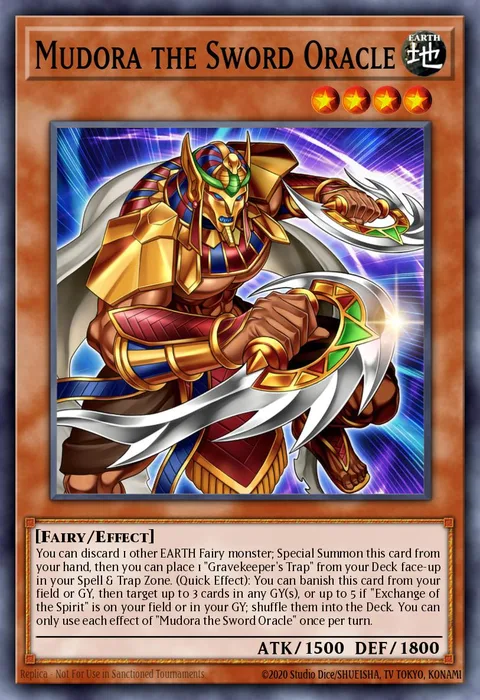 Mudora the Sword Oracle trading card