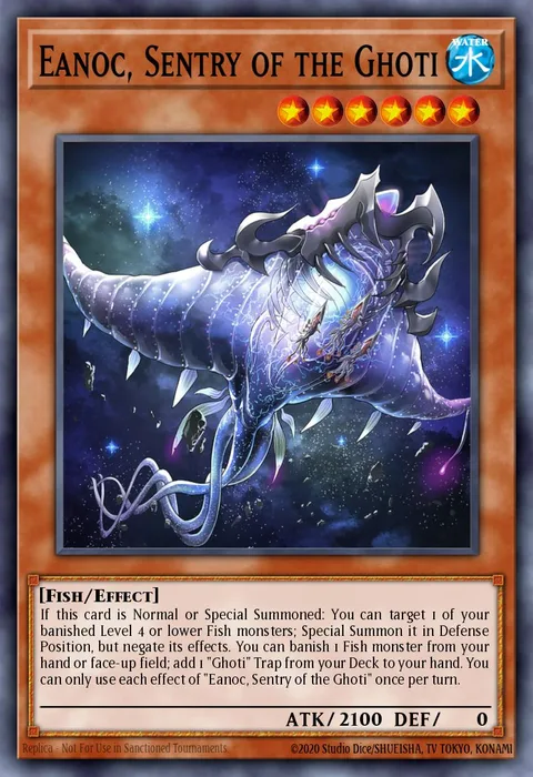 Eanoc, Sentry of the Ghoti trading card