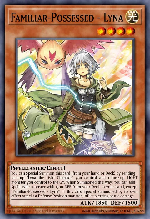 Familiar-Possessed - Lyna trading card