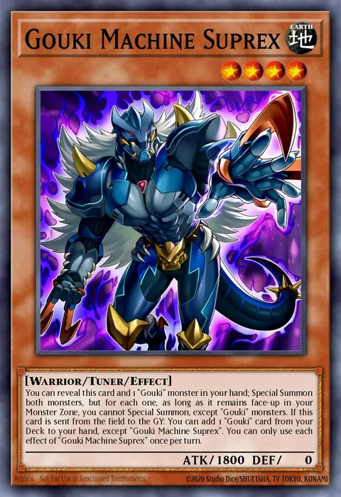 Gouki Machine Suprex trading card