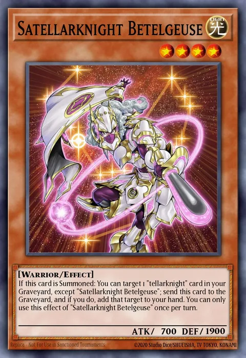 Satellarknight Betelgeuse trading card