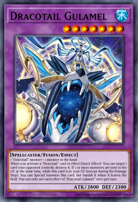 Dracotail Gulamel trading card