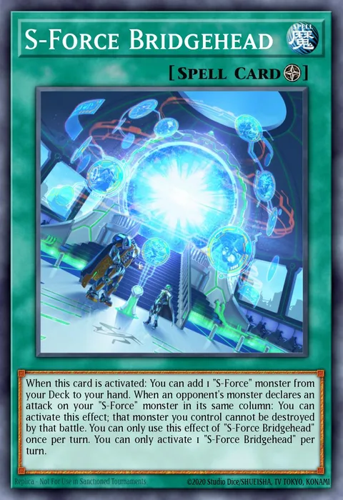 S-Force Bridgehead trading card