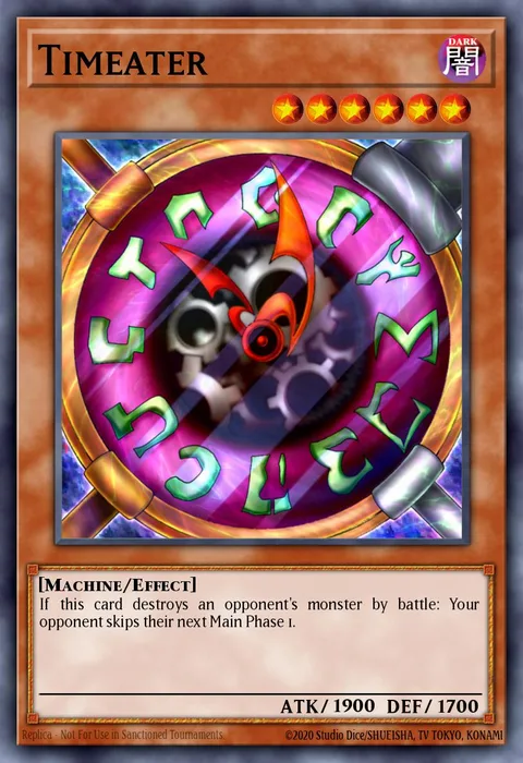 Timeater trading card