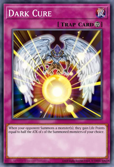 Dark Cure trading card