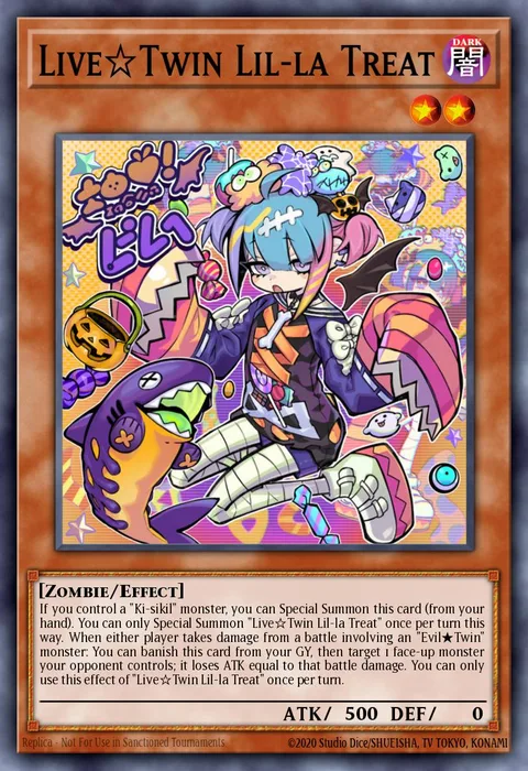 Live☆Twin Lil-la Treat trading card
