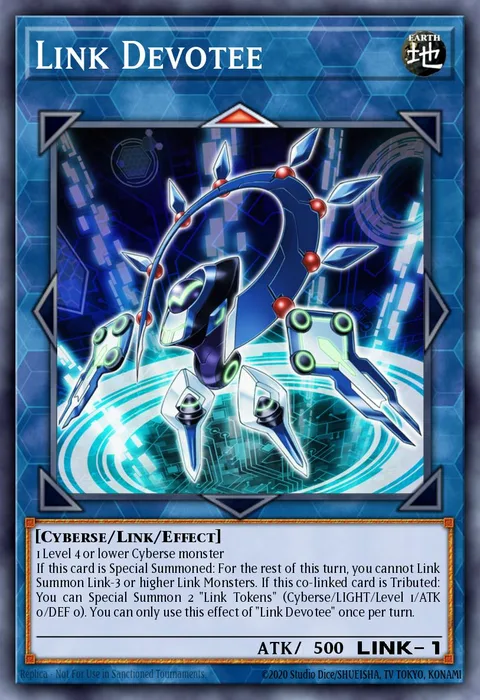 Link Devotee trading card