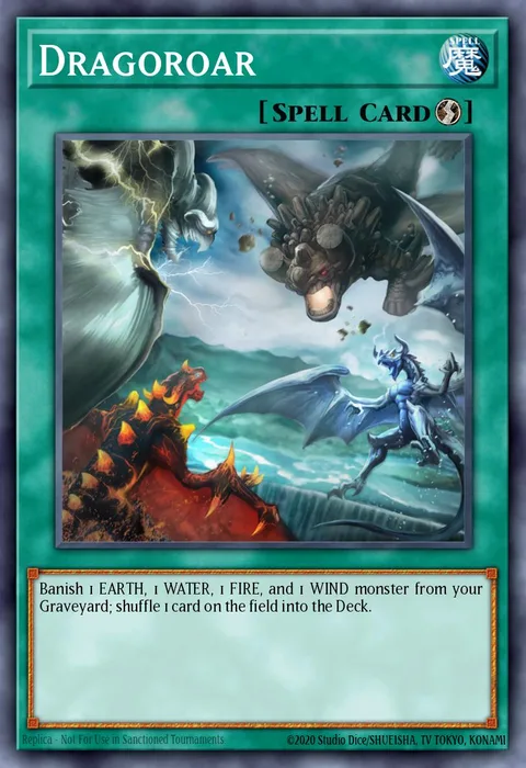 Dragoroar trading card