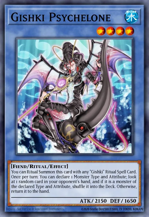 Gishki Psychelone trading card