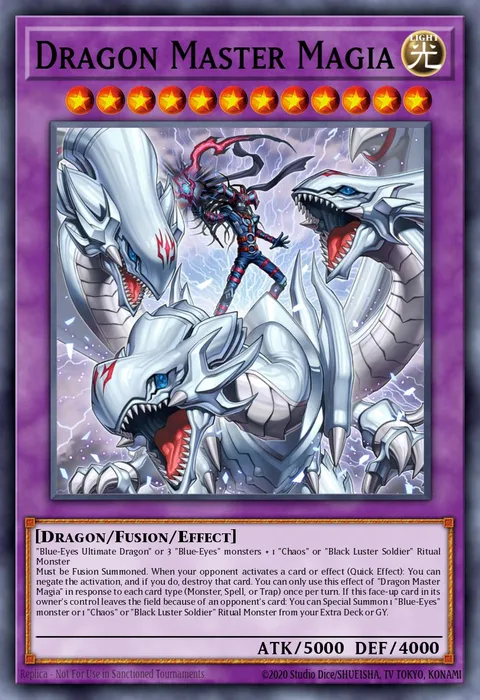 Dragon Master Magia trading card