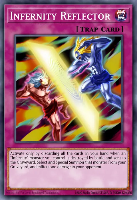 Infernity Reflector trading card