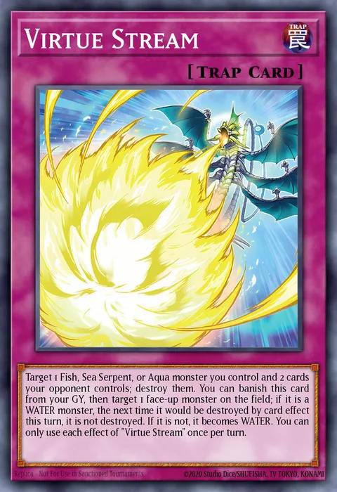 Virtue Stream trading card