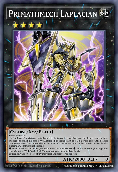Primathmech Laplacian trading card