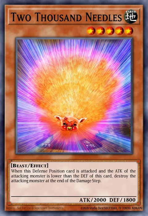 Two Thousand Needles trading card