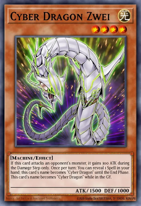 Cyber Dragon Zwei trading card