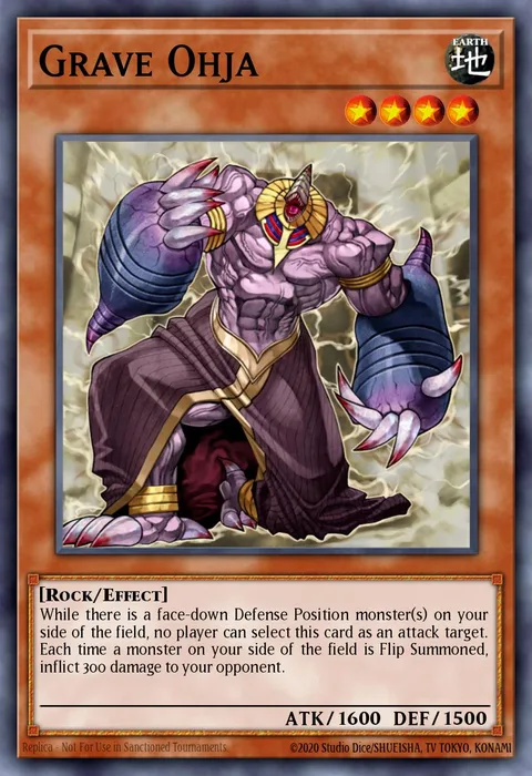 Grave Ohja trading card