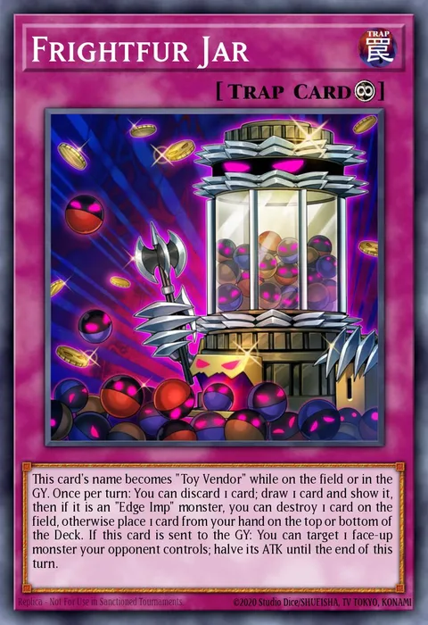 Frightfur Jar trading card