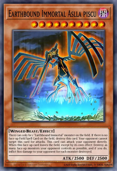 Earthbound Immortal Aslla piscu trading card