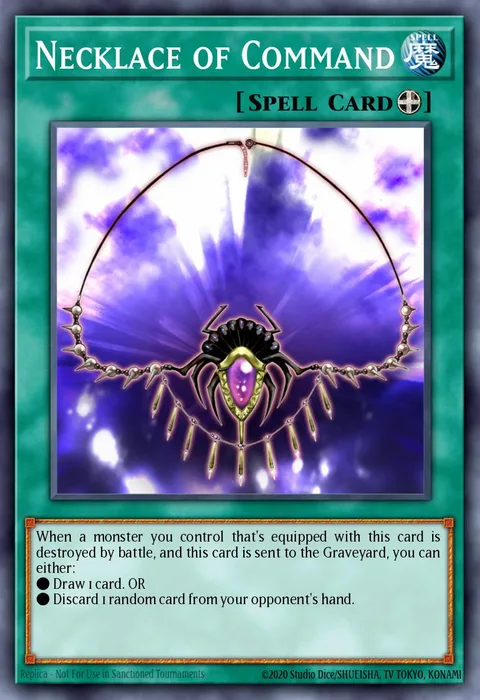 Necklace of Command trading card