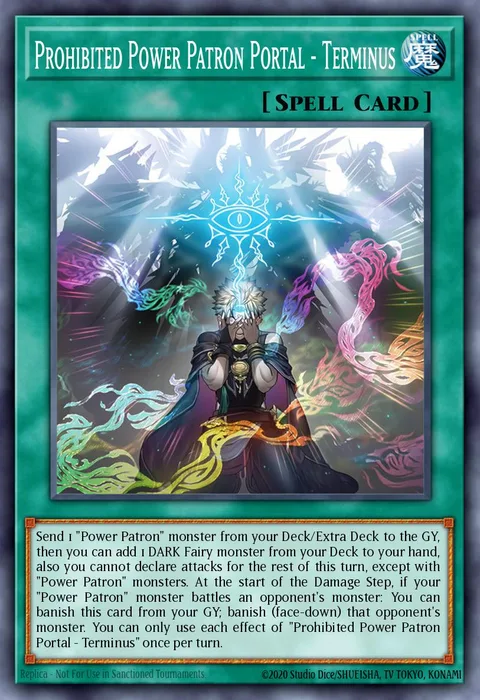 Prohibited Power Patron Portal - Terminus trading card