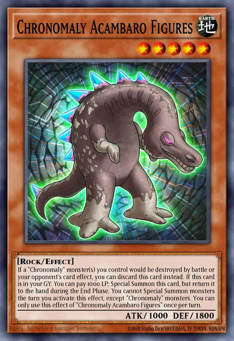 Chronomaly Acambaro Figures trading card