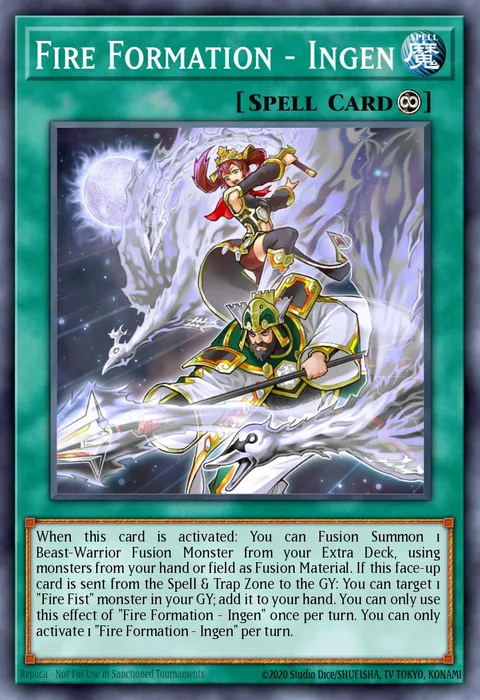 Fire Formation - Ingen trading card