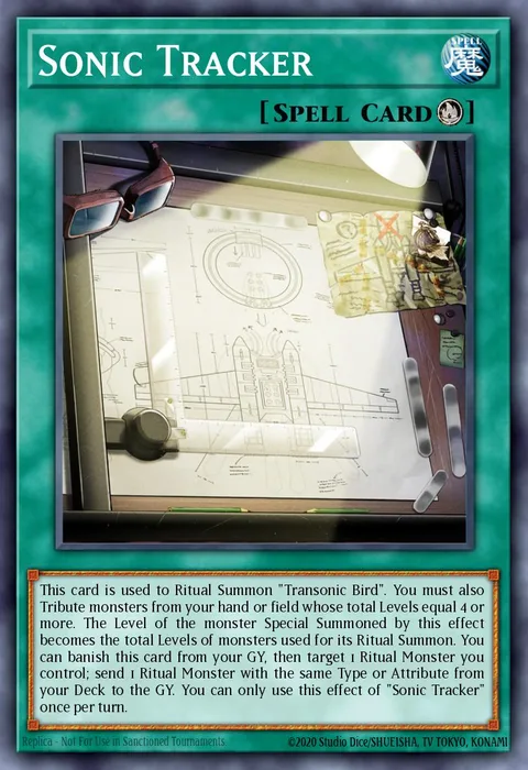 Sonic Tracker trading card