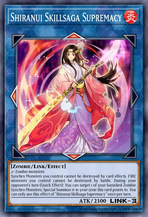 Shiranui Skillsaga Supremacy trading card